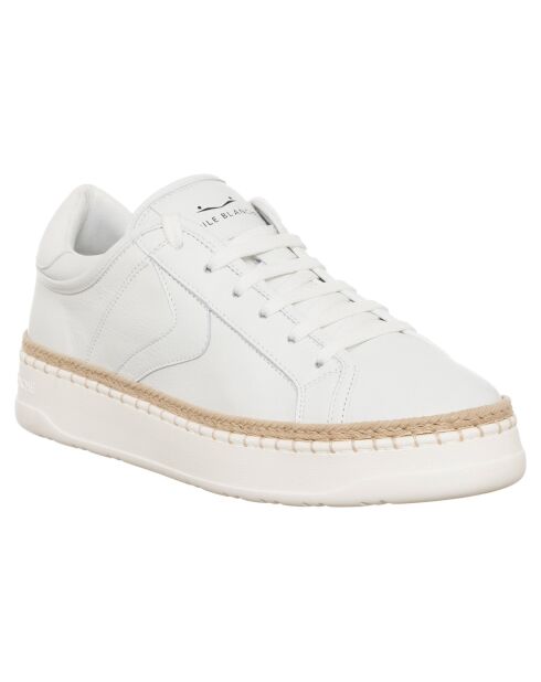 Sneakers en Cuir Tom blanches