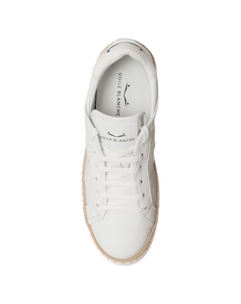 Sneakers en Cuir Tom blanches