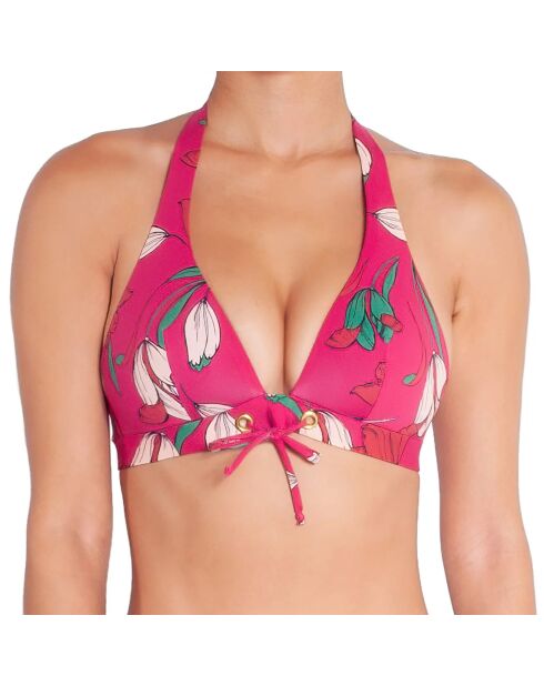 Haut de maillot de bain Diva rouge