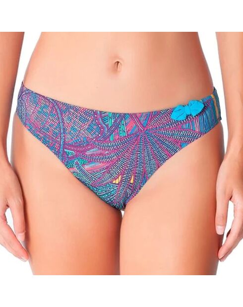 Bas de maillot de bain Tropical Jungle multicolore
