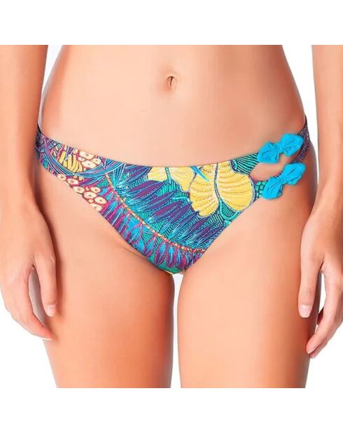 Bas de maillot de bain Tropical Jungle multicolore