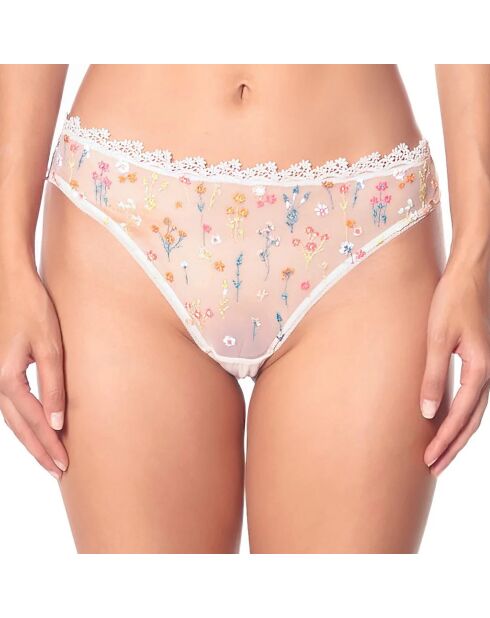 Tanga brésilien Boogie Wonderland ivoire
