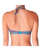 Haut de maillot de bain triangle Tropical Jungle multicolore