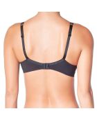 Soutien-gorge demi bustier armature Florence noir