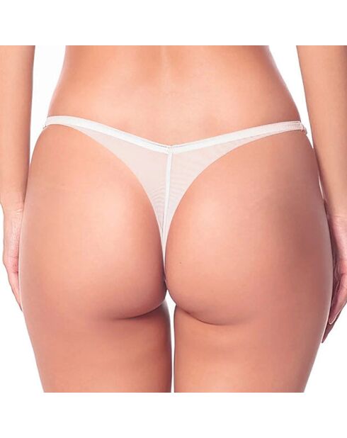 Boogie Wonderland elfenbeinfarbener Tanga