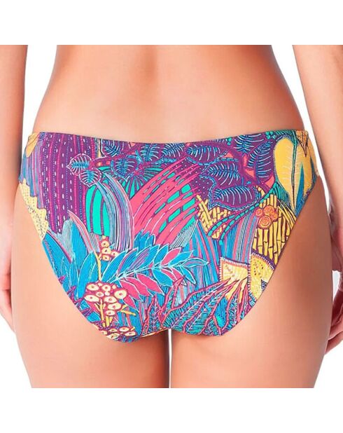 Bas de maillot de bain Tropical Jungle multicolore