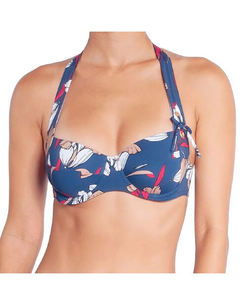 Haut de maillot de bain Diva bleu