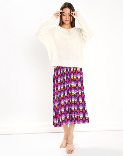 Jupe Larania violette
