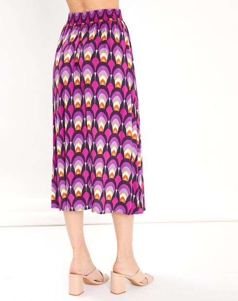 Jupe Larania violette
