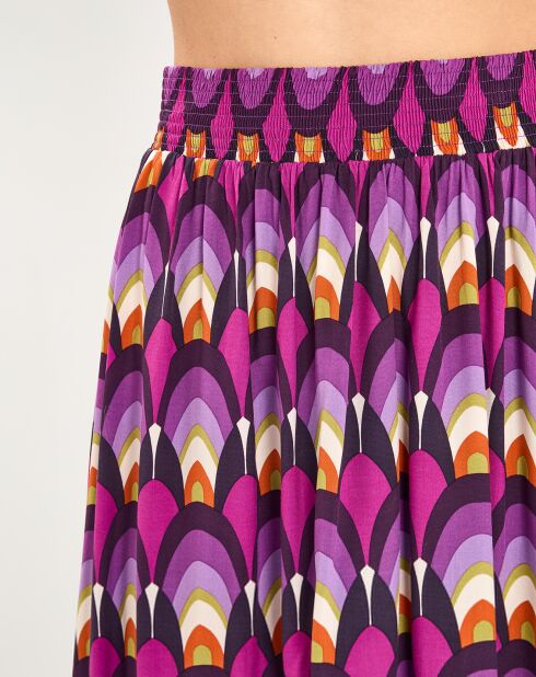 Jupe Larania violette