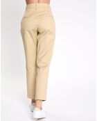 Pantalon classique beige