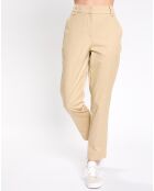 Pantalon classique beige