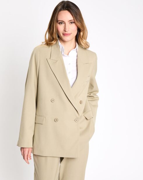 Blazer Esp vert/beige