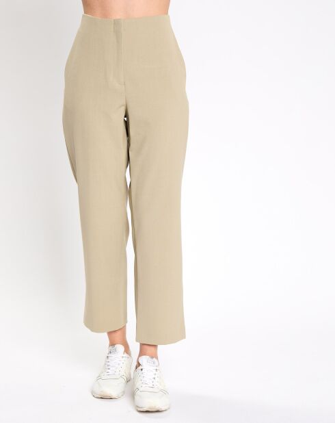 Pantalon blazer beige