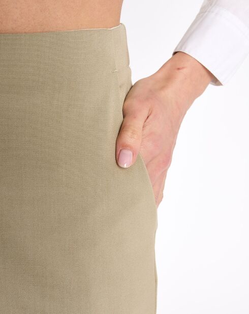 Pantalon blazer beige