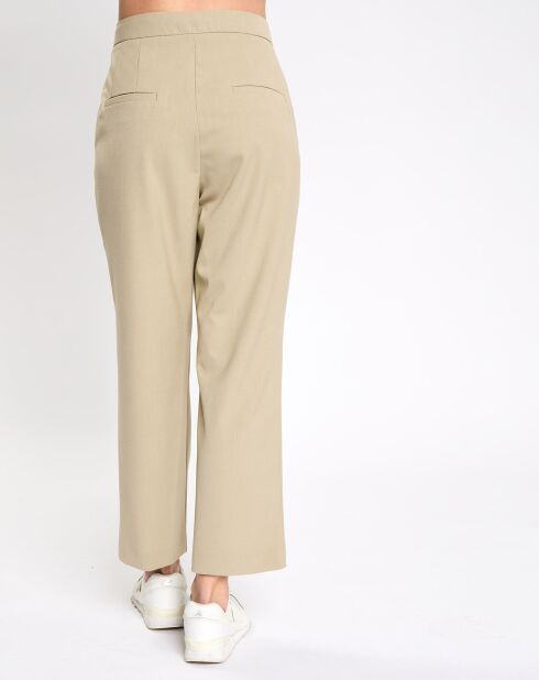 Pantalon blazer beige