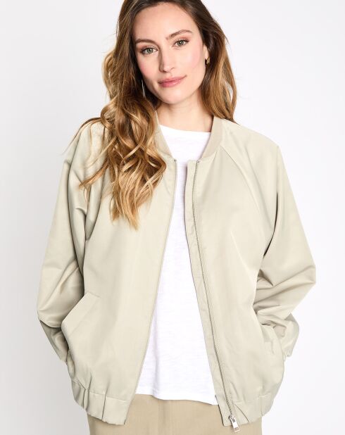 Bombers léger beige