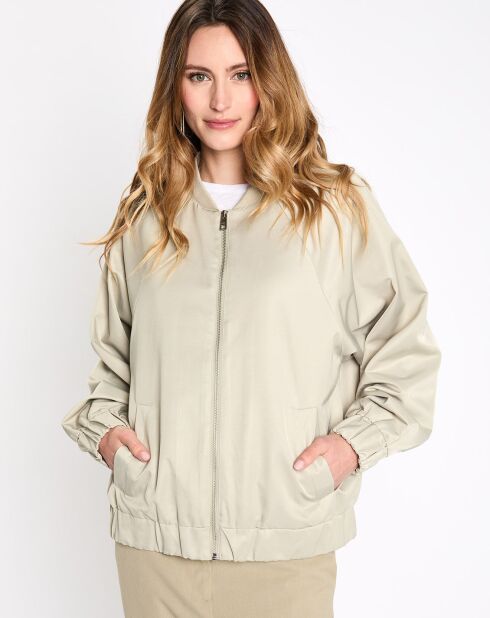Bombers léger beige