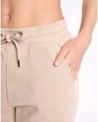 Jogging lurex rose clair