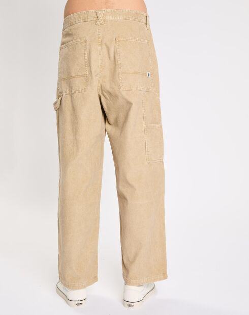 Pantalon en Velours côtelé Carpenter beige