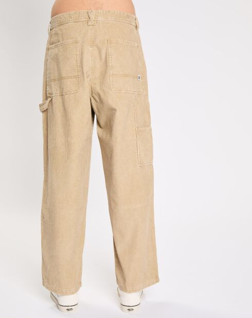 Pantalon en Velours côtelé Carpenter beige