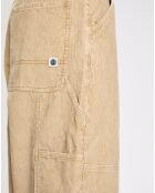 Pantalon en Velours côtelé Carpenter beige
