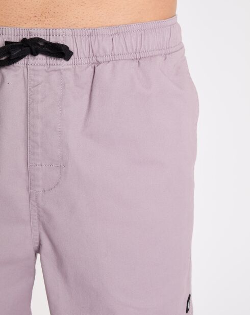 Short ample Valley Twill violet clair