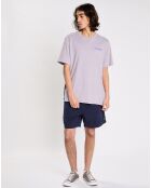 T-Shirt 100% Coton Bio Regular Fit Blazin violet