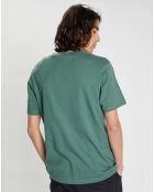 T-Shirt 100% Coton Bio Regular Fit Blazin bleu vert