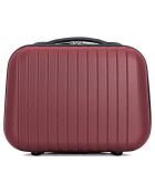 Petit vanity Tage rouge bordeaux - 23x30x16 cm