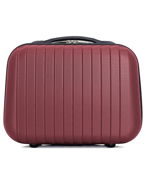 Petit vanity Tage rouge bordeaux - 23x30x16 cm