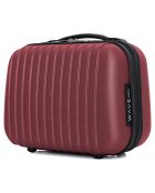 Petit vanity Tage rouge bordeaux - 23x30x16 cm