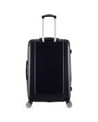 Valise Long Séjour 4 roues doubles 75 cm Denali noire