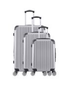 3 Valises 4 roues doubles Denali 75/65/55 cm grises