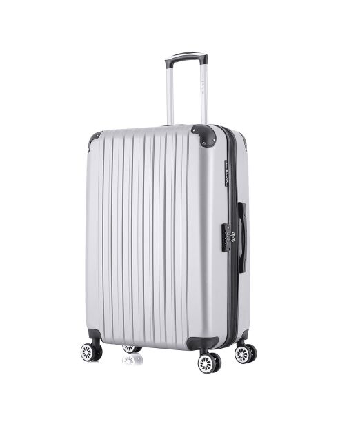 3 Valises 4 roues doubles Denali 75/65/55 cm grises
