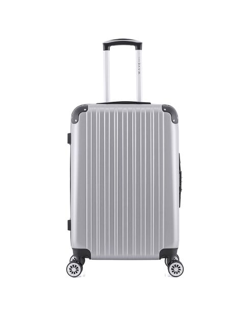 Valigia Medium Stay 4 ruote doppie 65 cm Denali grigia