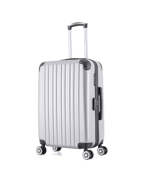 Valigia Medium Stay 4 ruote doppie 65 cm Denali grigia