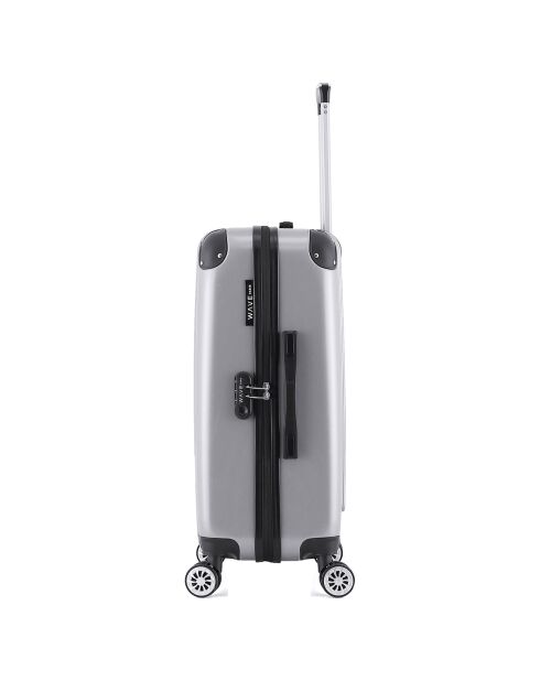 Valigia Medium Stay 4 ruote doppie 65 cm Denali grigia