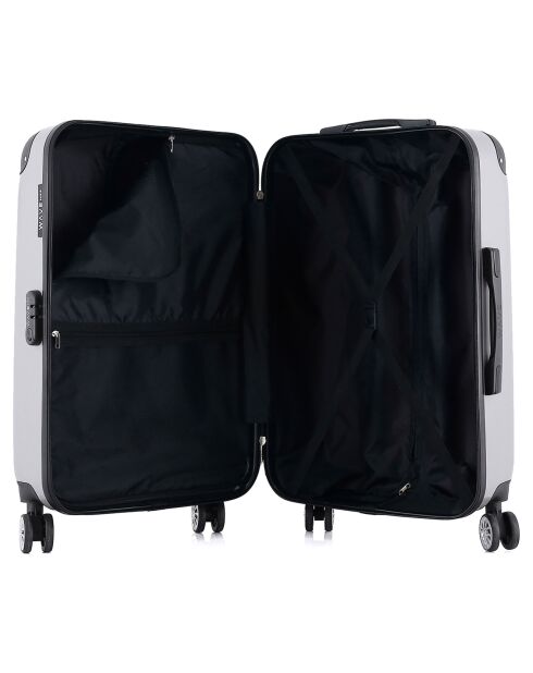 Valigia Medium Stay 4 ruote doppie 65 cm Denali grigia