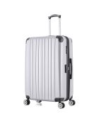 Valigia da cabina 4 ruote doppie 55 cm Denali grigia