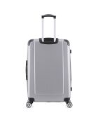Valigia da cabina 4 ruote doppie 55 cm Denali grigia