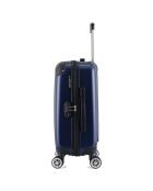 Valise Cabine 4 roues doubles 55 cm Denali bleu marine