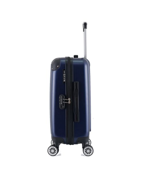 Valigia da cabina 4 ruote doppie 55 cm Denali blu marino