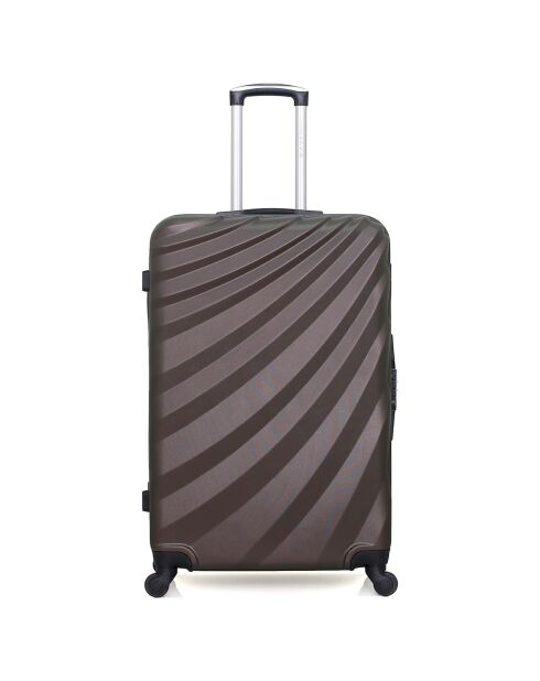 Valigia Long Stay 4 ruote singole 75 cm Danube marrone
