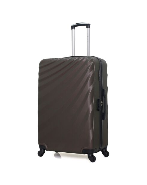 Valigia Long Stay 4 ruote singole 75 cm Danube marrone