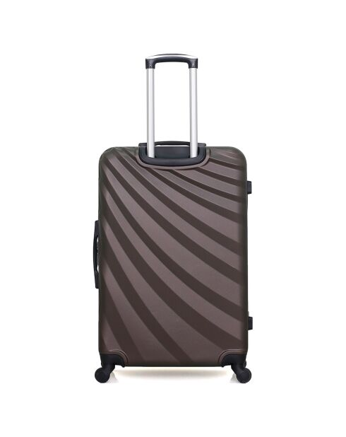 Valigia Long Stay 4 ruote singole 75 cm Danube marrone