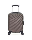 Valise Cabine XXS 4 roues simples 46 cm Danube marron