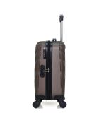 Valise Cabine XXS 4 roues simples 46 cm Danube marron