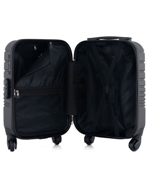 Valise Cabine XXS 4 roues simples 46 cm Tigre gris foncé