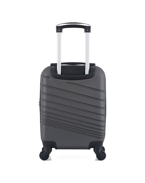 Valise Cabine XXS 4 roues simples 46 cm Tigre gris foncé